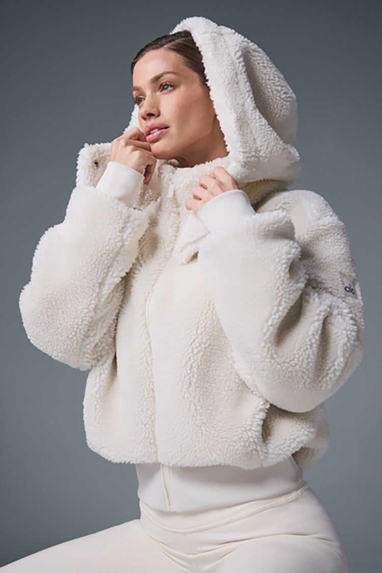 veste Foxy Sherpa - blanc " rupture de stock "