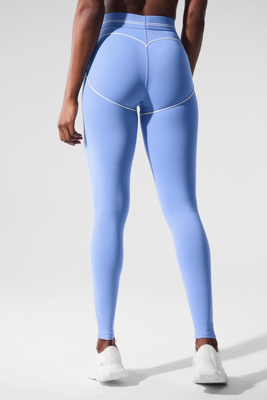 Legging taille haute Heart Throb Airbrush - Bleu crystal
