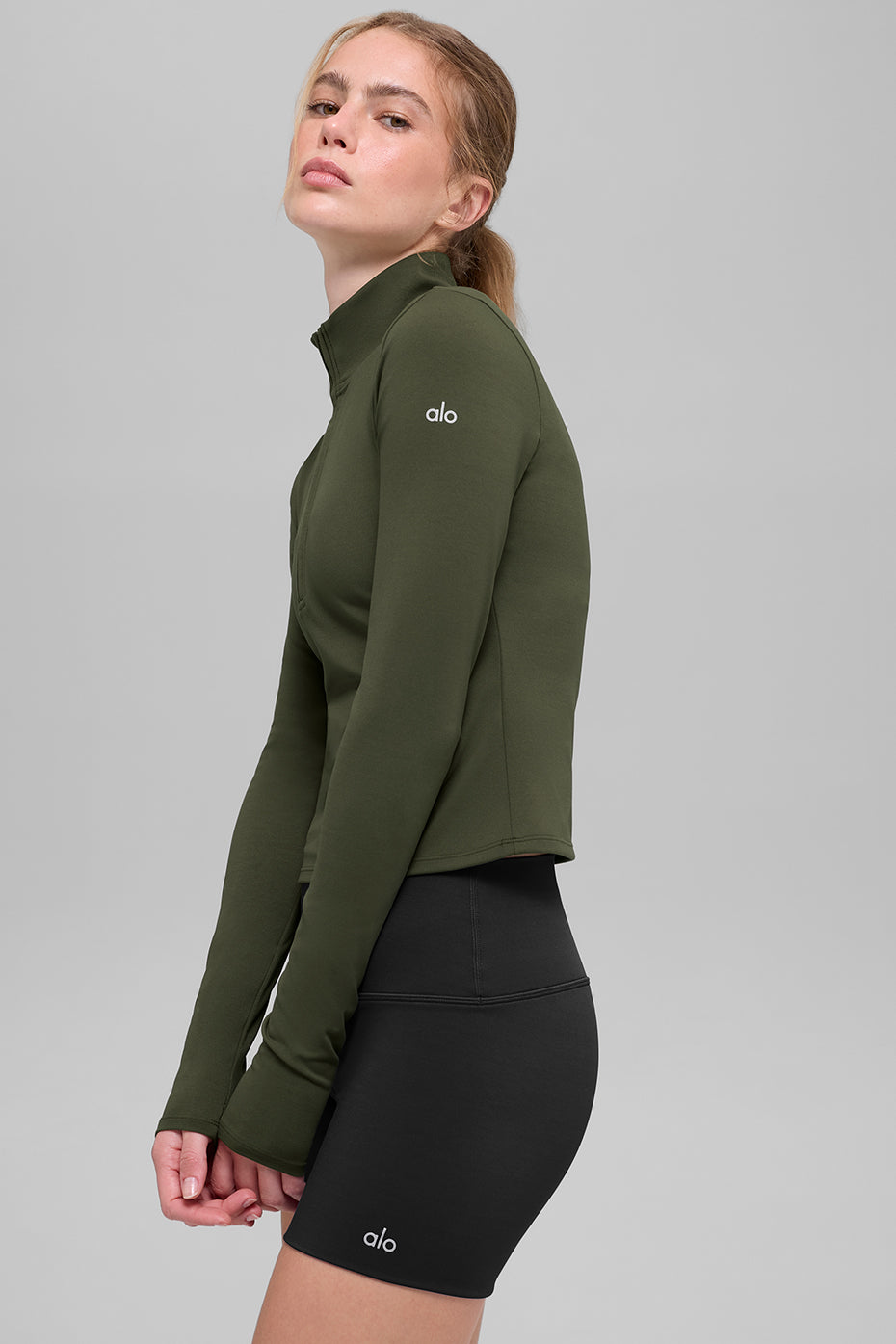 PULL à manches longues ALO Softsculpt Precision 1/4 Zip "RUPTURE DE STOCK"