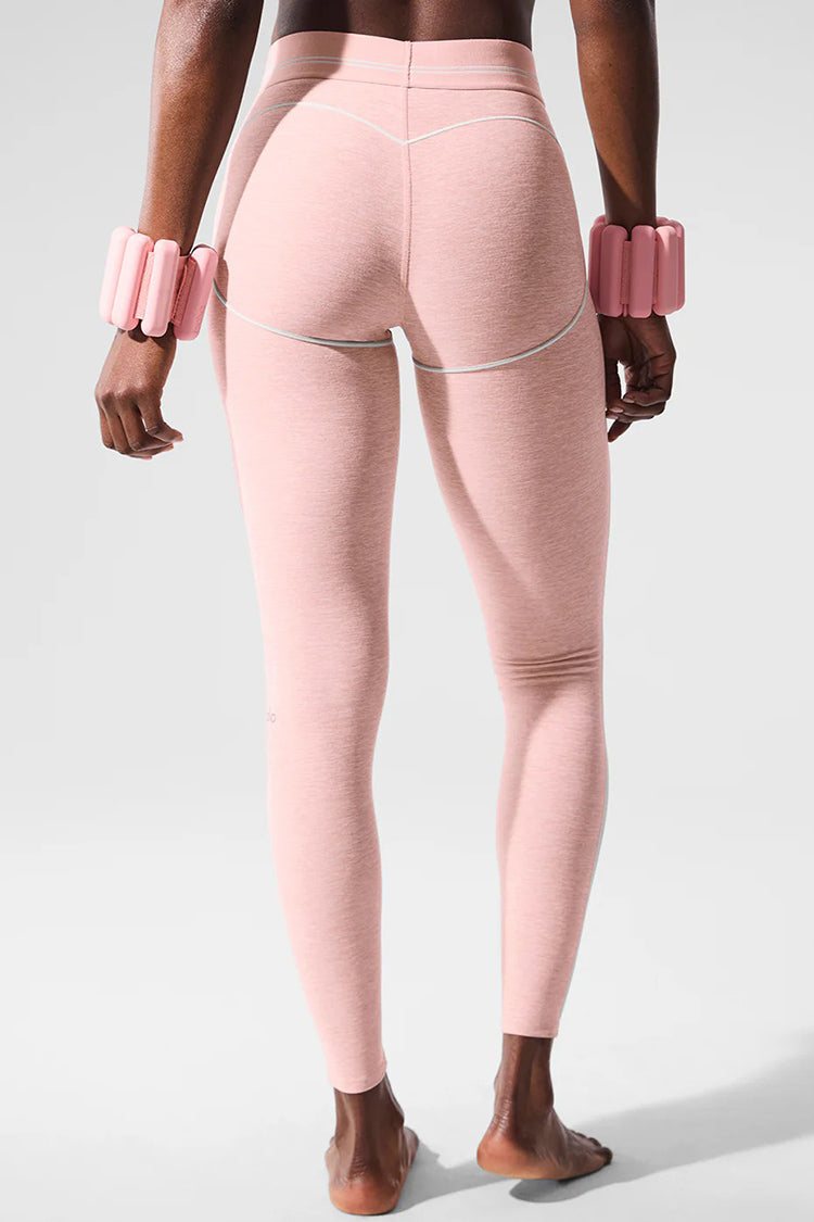 Legging taille haute Heart Throb Airbrush - Rose Quartz Heather