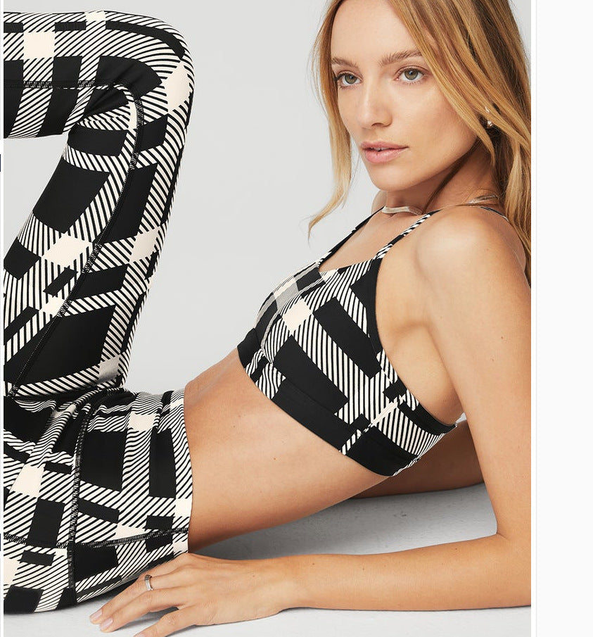 Leggings et soutien-gorge  intringue carreaux airlift magnified