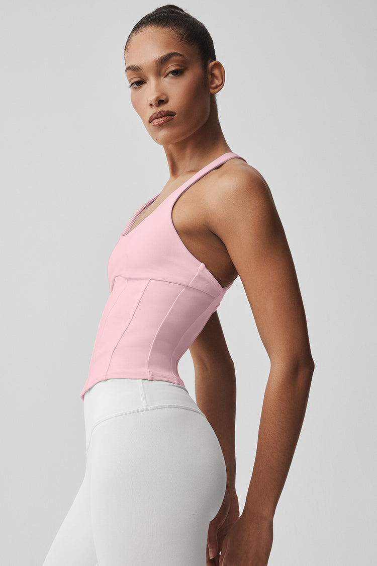 tank Airbrush Sparks Fly Corset "new"